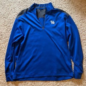 Nike Golf Tour Performance Kentucky Wildcats 1/4 Zip size XXL.